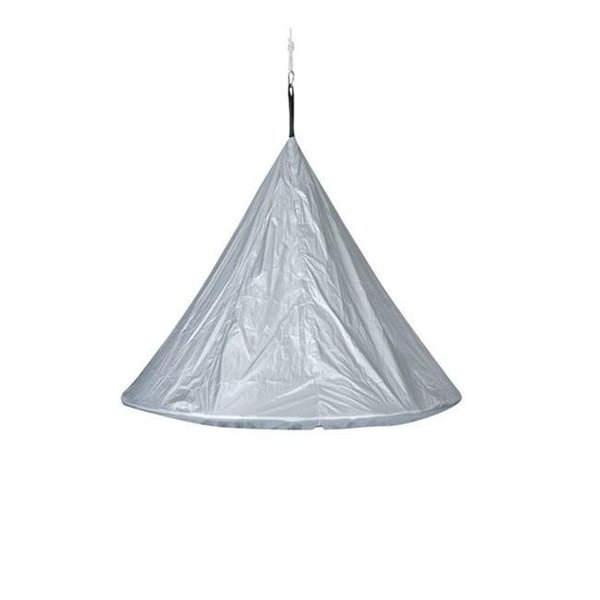 Flower House Flower House FHMD-FS-CVR Moondrop Flying Saucer Weather Cover; Silver FHMD/FS-CVR